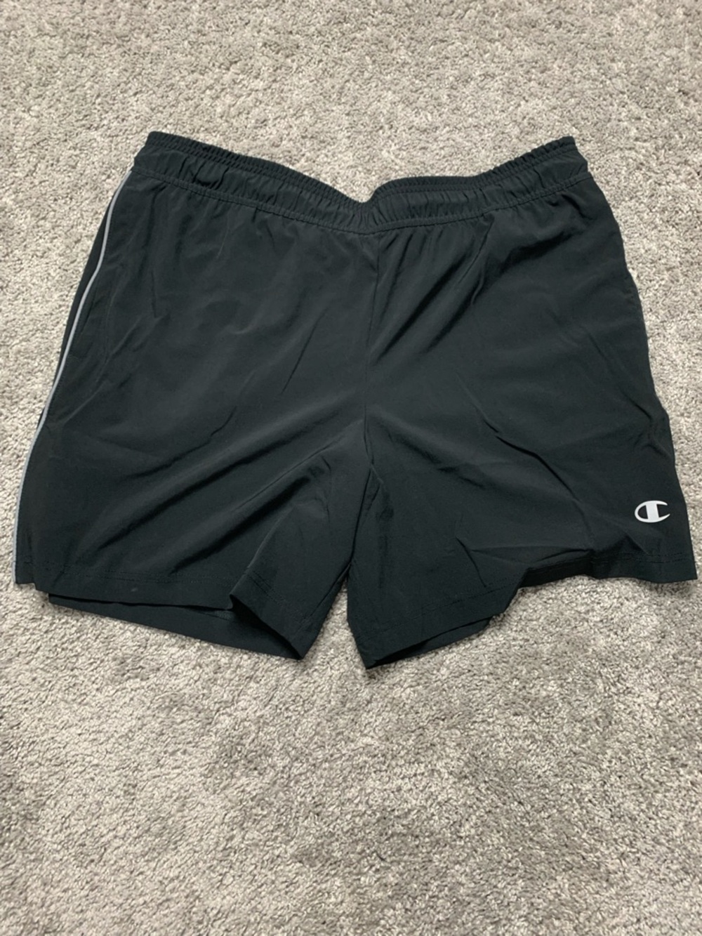 Champion Men's Black Athletic Shorts size XL